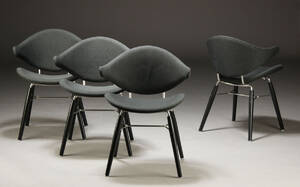 365 North, spisestole, model Acura, mørkegrå, Udstillingsmodel 4