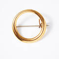 Brosch 18 k guld