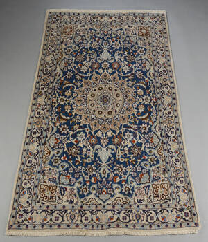 Persisk Nain tæppe, 206 x 121 cm