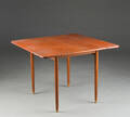 Klapbord af teak 