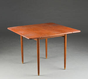 Klapbord af teak 