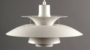 Poul Henningsen. PH5 pendel, hvid 