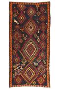 Persisk Kermanshah Kelim 333 x 155 cm.