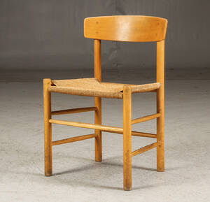 Børge Mogensen. Folkestolen. Shakerstole  spisestole, model J39, bøgetræ 