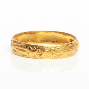 RING, Guld 23k, 2.9g