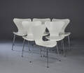 Arne Jacobsen. Seks stole, Syveren, model 3107 6