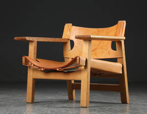 Børge Mogensen. Lænestol Den spanske stol, model 2226