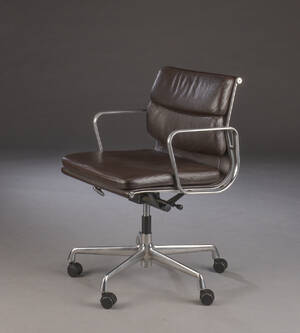  Charles Eames. Soft Pad kontorstol, Model EA-217  Denne vare er sat til omsalg under nyt varenummer 4864280