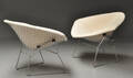 Harry Bertoia. Par Diamond Lounge chairs, stor model 2 