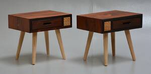 BG Design. Et sæt sengeborde af palisander 2