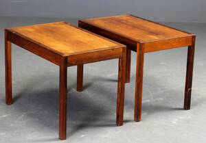 Hans J. Wegner. Sæt borde af riopalisander, Andreas Tuck 2