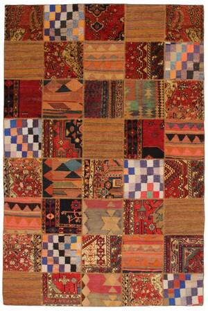 Persisk Patchwork, 307x200 cm.