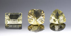 Lemon kvarts i moderne slib ca 23 ct 3