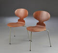 M26017 - Arne Jacobsen. To Myren, model 3100 af teak 2 