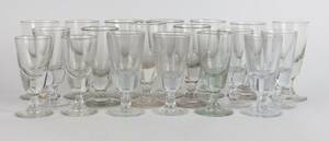 Samling mundblæste glas 19