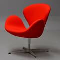 Arne Jacobsen. Svanen. Hvilestol,model 3322 fra 2015.