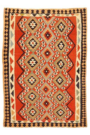Nordvest Persisk Kelim 262 x 170 cm.