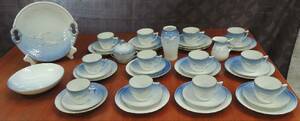 Måsen Kaffeservis Bing Gröndahl Danmark 43 delar