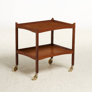 Serveringsvagn teak 1960-tal 