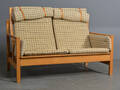 Børge Mogensen, 2-pers sofa, eg og uld