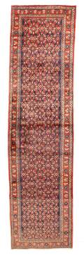 Persisk Mahal løber, 410x107 cm.