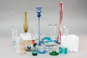 Holmegaard m.fl. Samling glas 16