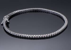 Tennisarmbånd af 18 kt. Hvidguld, 1.54 ct. Denne vare er sat til omsalg under nyt varenummer 4866569
