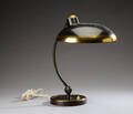 Christian Dell. Kaiser bordlampe, model President af messing.