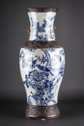Kinesisk vase af porcelæn, 1900-tallet