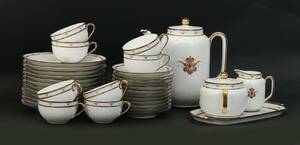 Kaffeservis, Orkidé, Lidköping
