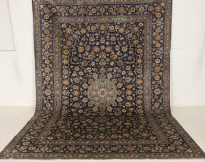 Handknuten persisk matta, Kashan 370 x 270 cm