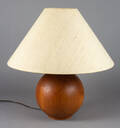 Tischleuchte in Teak 