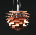 Poul Henningsen. Koglen. Ø 48 cm, kobber