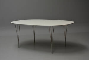 Piet Hein  Bruno Mathsson. Super Ellipse spisebord 