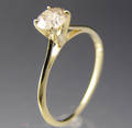 Solitaire ring ca. 0.56 ct.