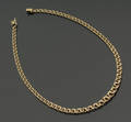 Bismark. halskæde i forløb, 8 kt guld