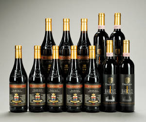 12 fl. Barolo 2001 - 2003.