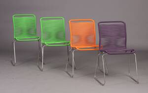 Verner Panton. Fire Tivoli-stole 4