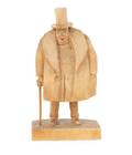 Träskuren figur, 1900-talets första hälft