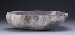 Unika vask af flodsten