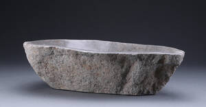 Unika vask af flodsten