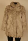Helle Fuchsfelljacke,  Gr. 36
