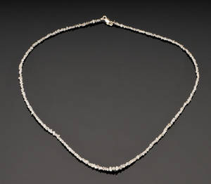Halskæde af rådiamanter - ca. 15 ct. Denne auktion er annulleret - se nu vare 1942560