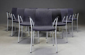 Jorge Pensi. Sæt på 10 armstole