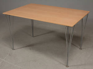 Piet HeinBruno Mathsson. Rektangulært bord 