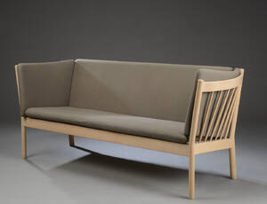 Erik Ole Jørgensen. Tre-pers sofa, bøg  Denne vare er sat til omsalg under nyt varenummer 4239975