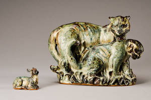 Knud Kyhn. 1880-1969. Kgl. figurer af stentøj 2