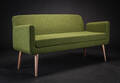 Matthew Sheargold for Woodmark Arne Christiansen. MO to pers. lounge sofa i grøn uld 