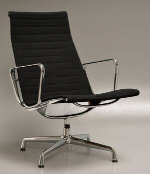 Charles Eames. Lounge hvilestol, model EA-116 