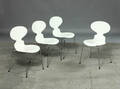 Arne Jacobsen, Myren, hvidlakeret spisestole 4